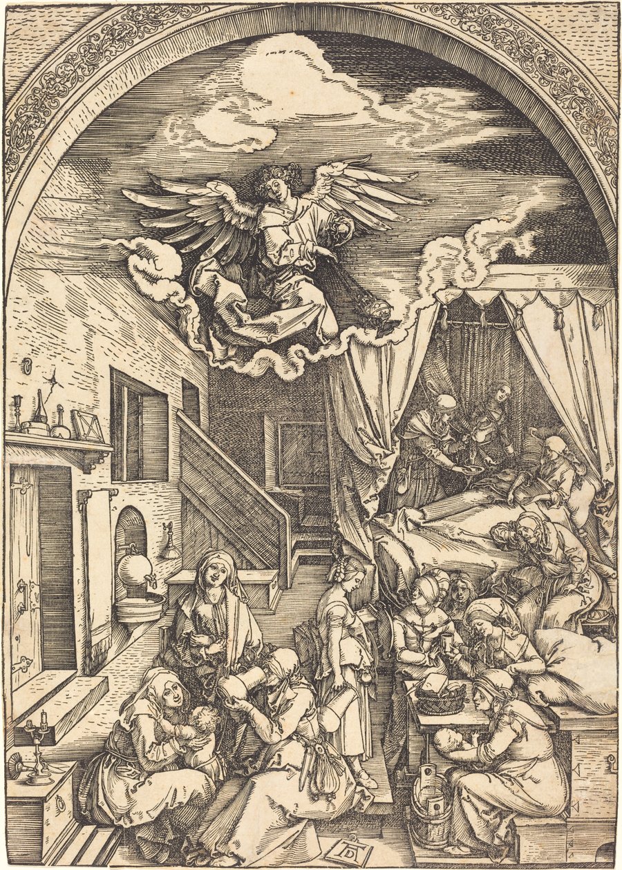 Narození Panny od Albrecht Dürer
