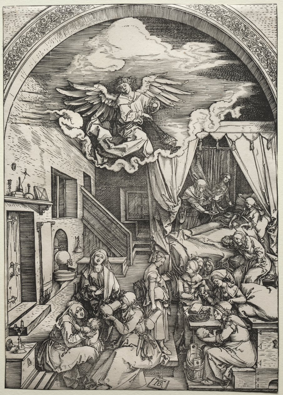 Narození Panny od Albrecht Dürer