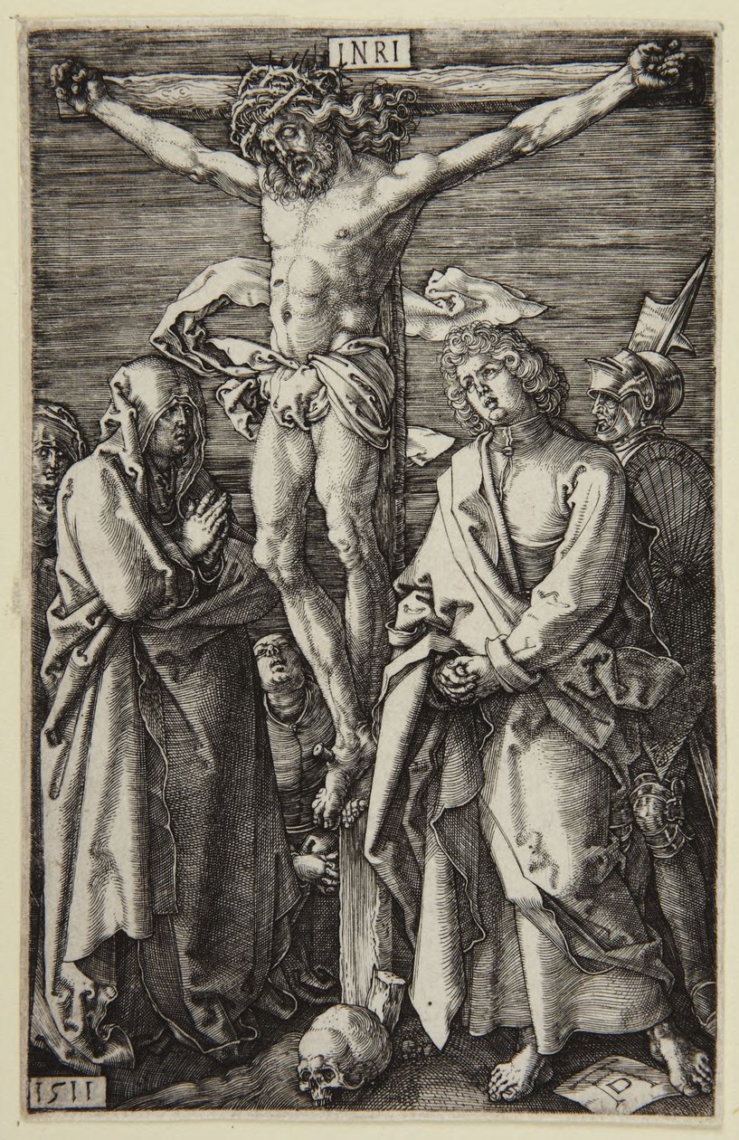Ukřižování (série Ryté pašije) od Albrecht Dürer
