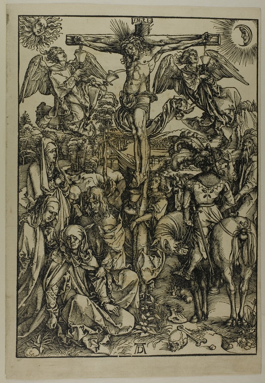 Ukřižování, z Velké vášně od Albrecht Dürer