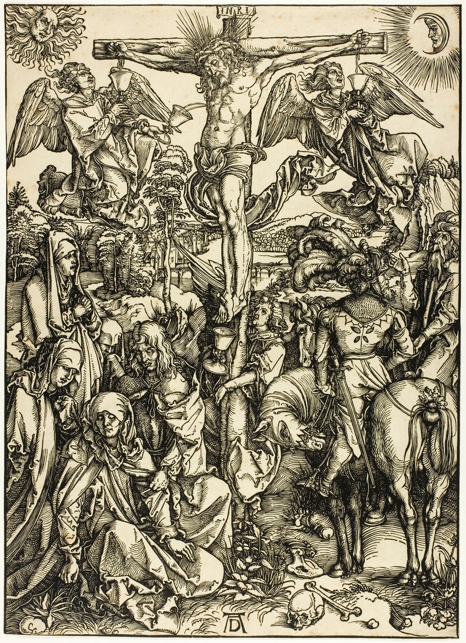 Ukřižování, z Velké vášně od Albrecht Dürer