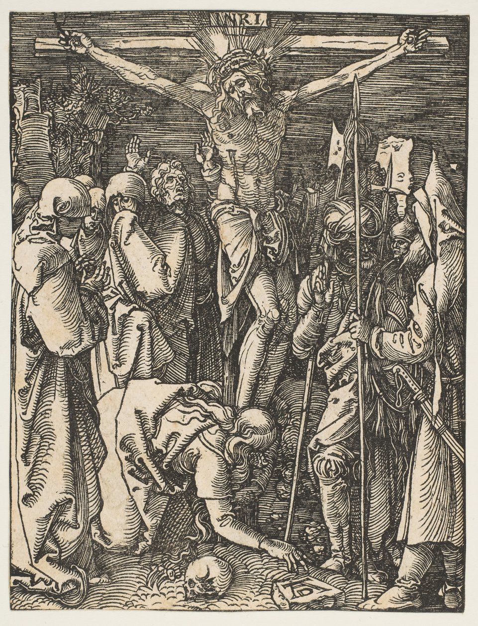 Ukřižování, od Malé vášně, ca. 1509. od Albrecht Dürer