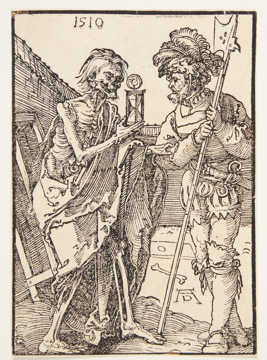 Smrt a voják od Albrecht Dürer