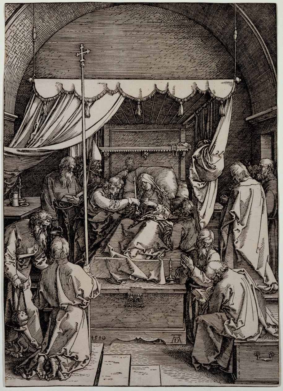 Smrt Panny Marie od Albrecht Dürer