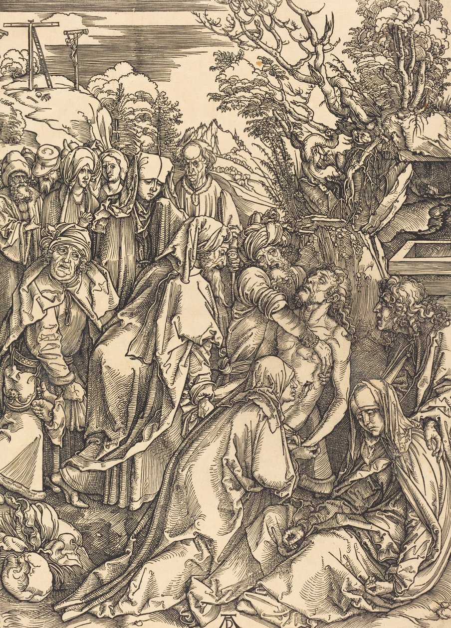 Depozice, c. 1497. od Albrecht Dürer