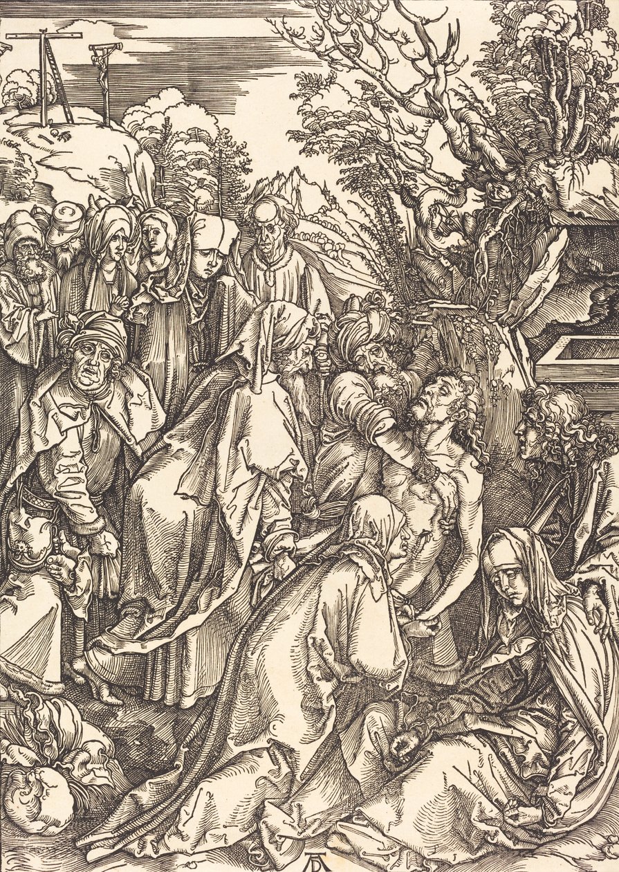 Depozice, c. 1497. od Albrecht Dürer