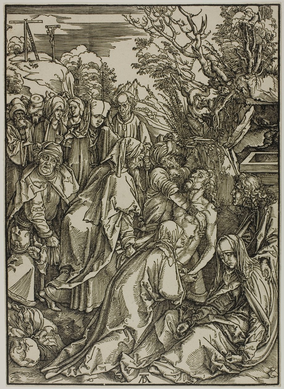 Deposition, z Velké vášně od Albrecht Dürer