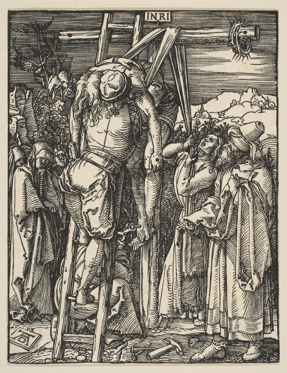Sestup z kříže, z Malé muky, ca. 1509. od Albrecht Dürer