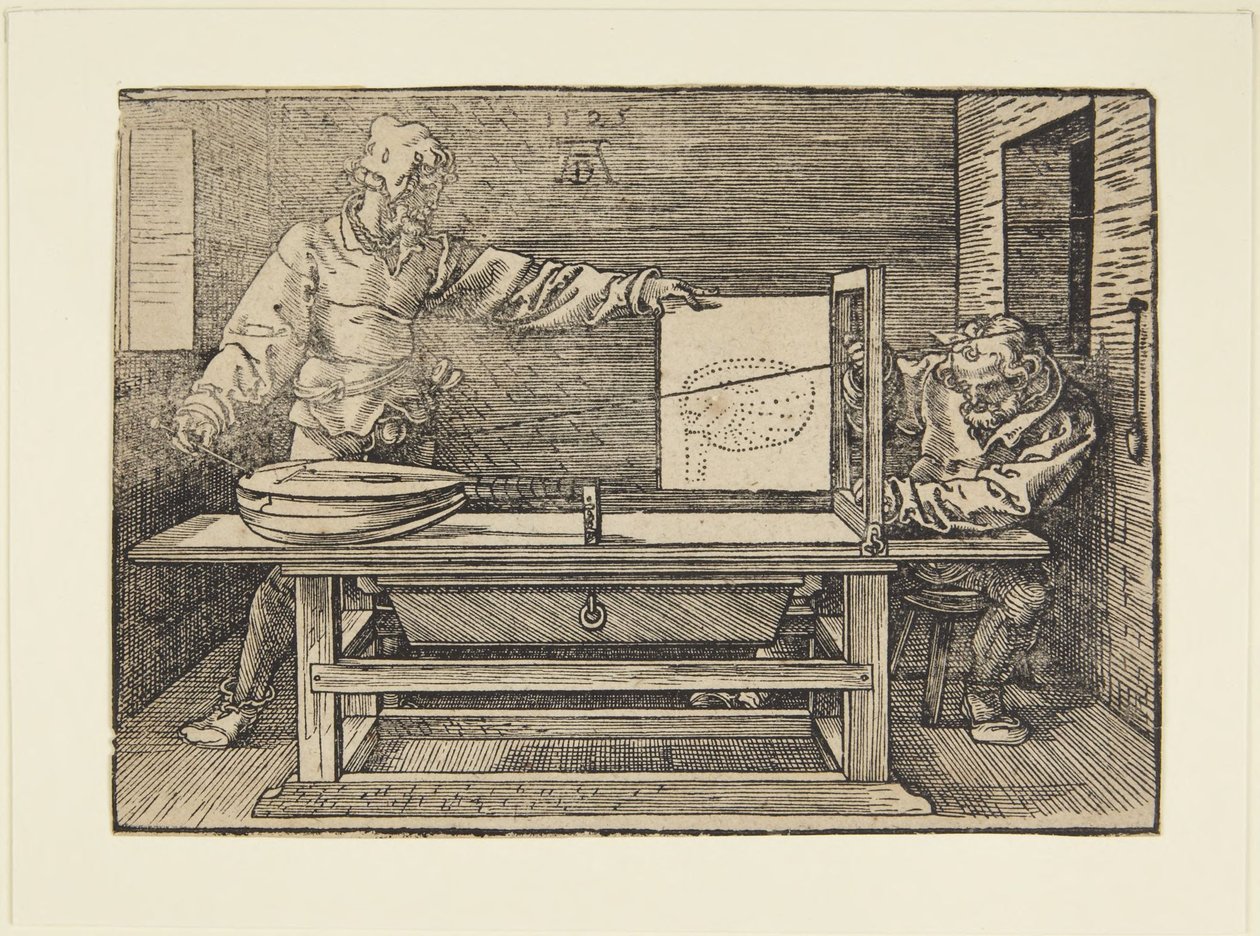 Návrhář loutny od Albrecht Dürer