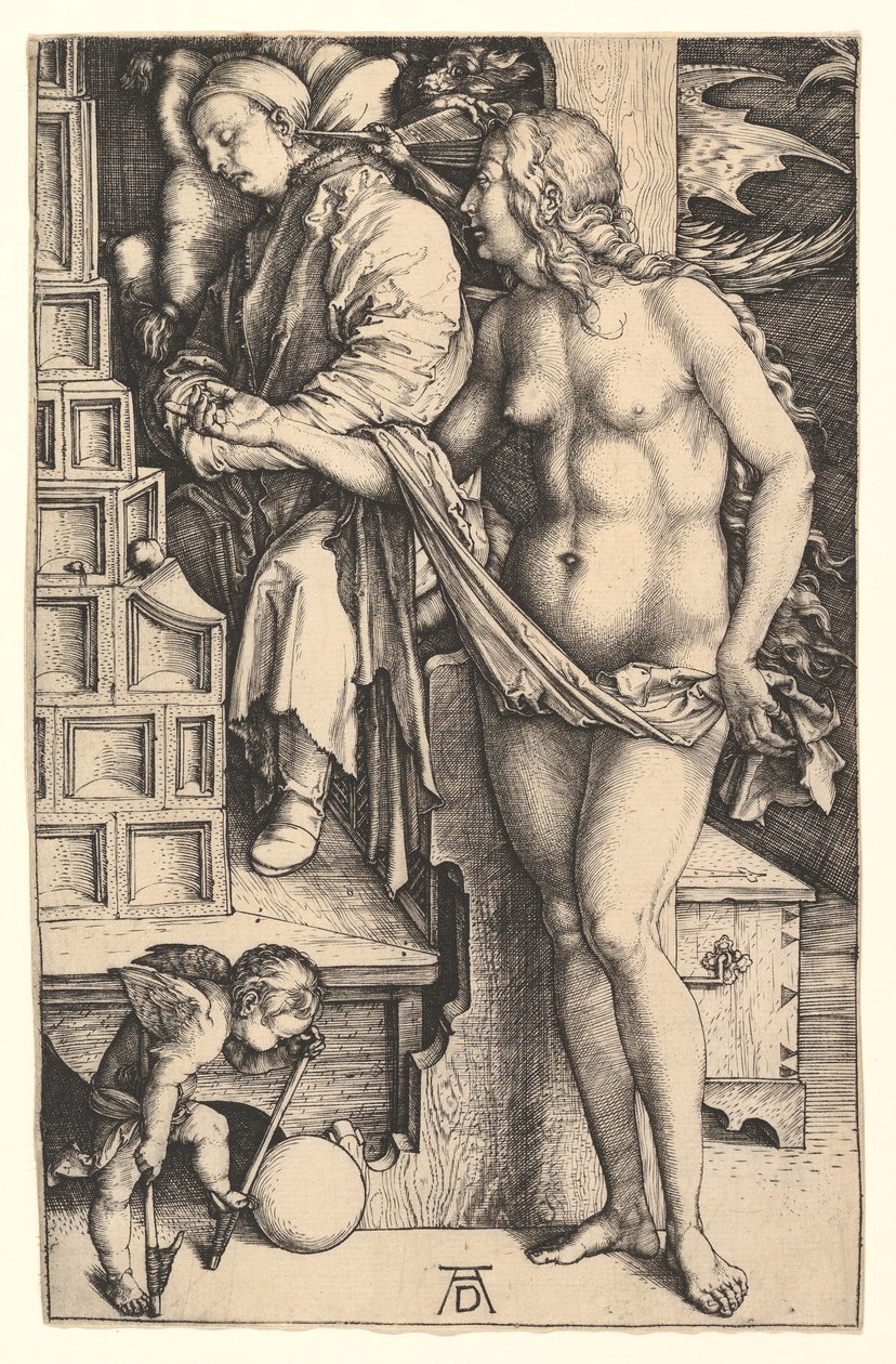 Doktorův sen, ca. 1498. od Albrecht Dürer