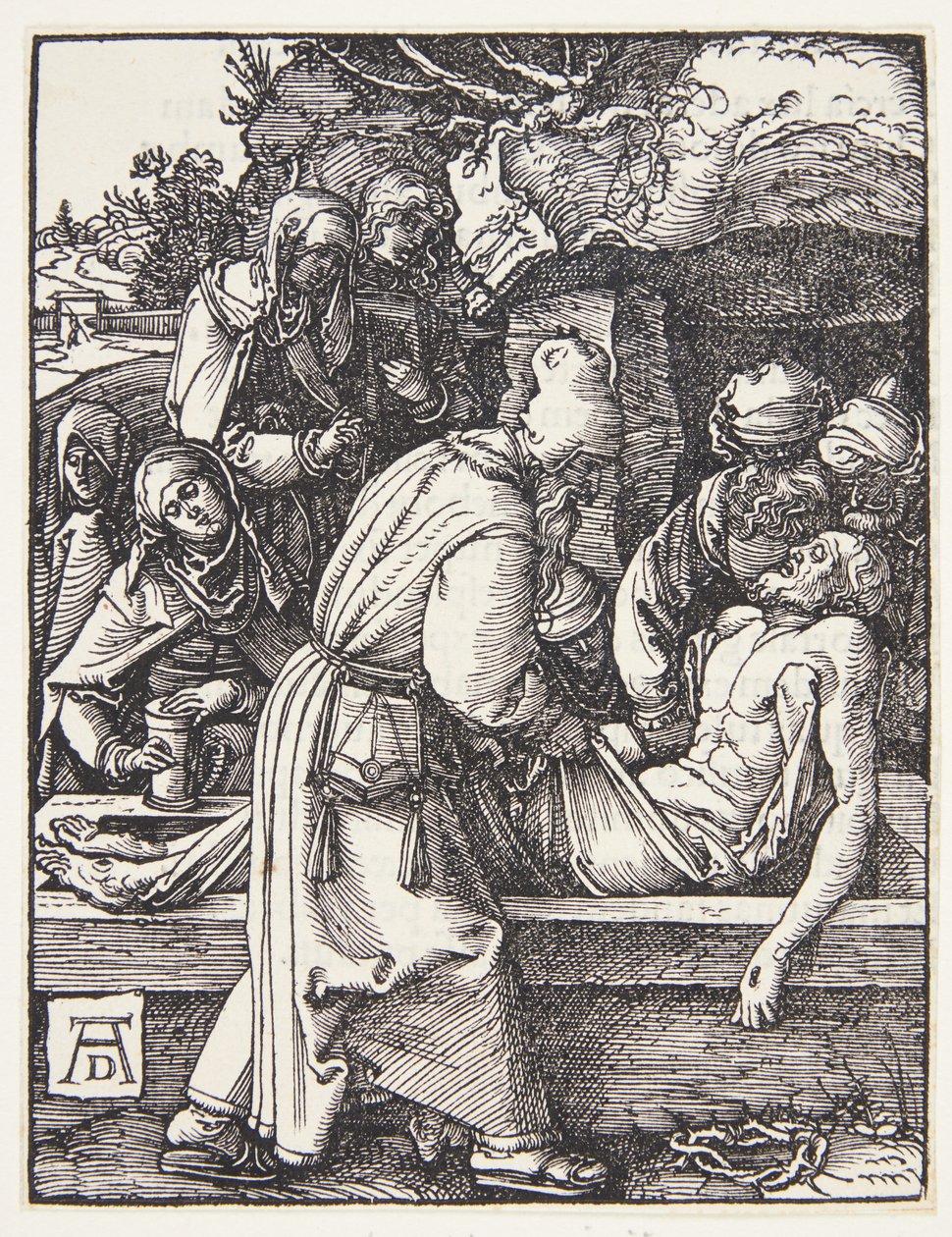 Pohřeb od Albrecht Dürer