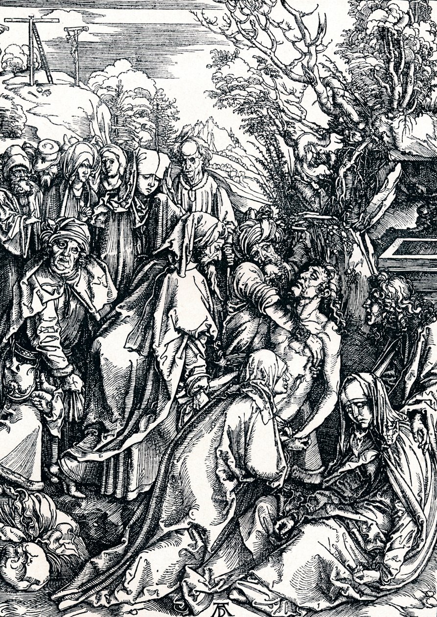 Pohřeb, 1498 1906 od Albrecht Dürer