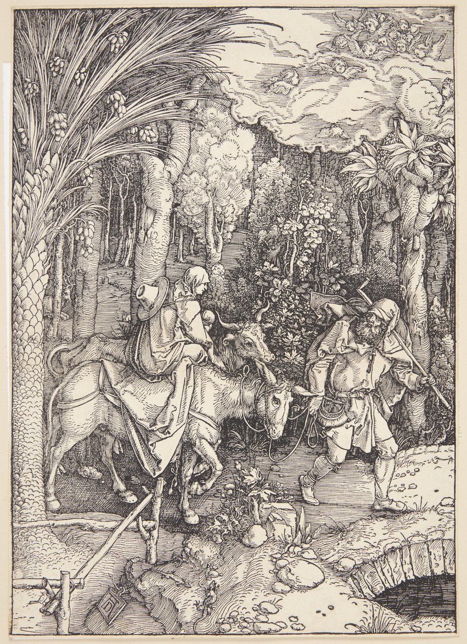 Útěk do Egypta od Albrecht Dürer