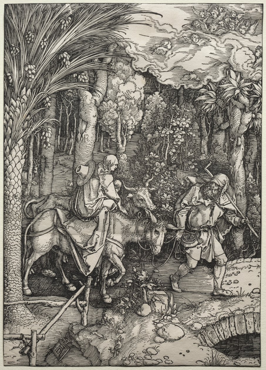 Útěk do Egypta od Albrecht Dürer