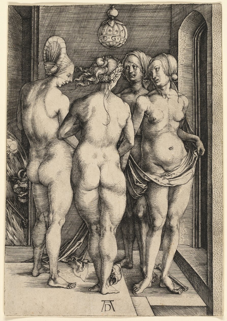 Čtyři nahé ženy od Albrecht Dürer