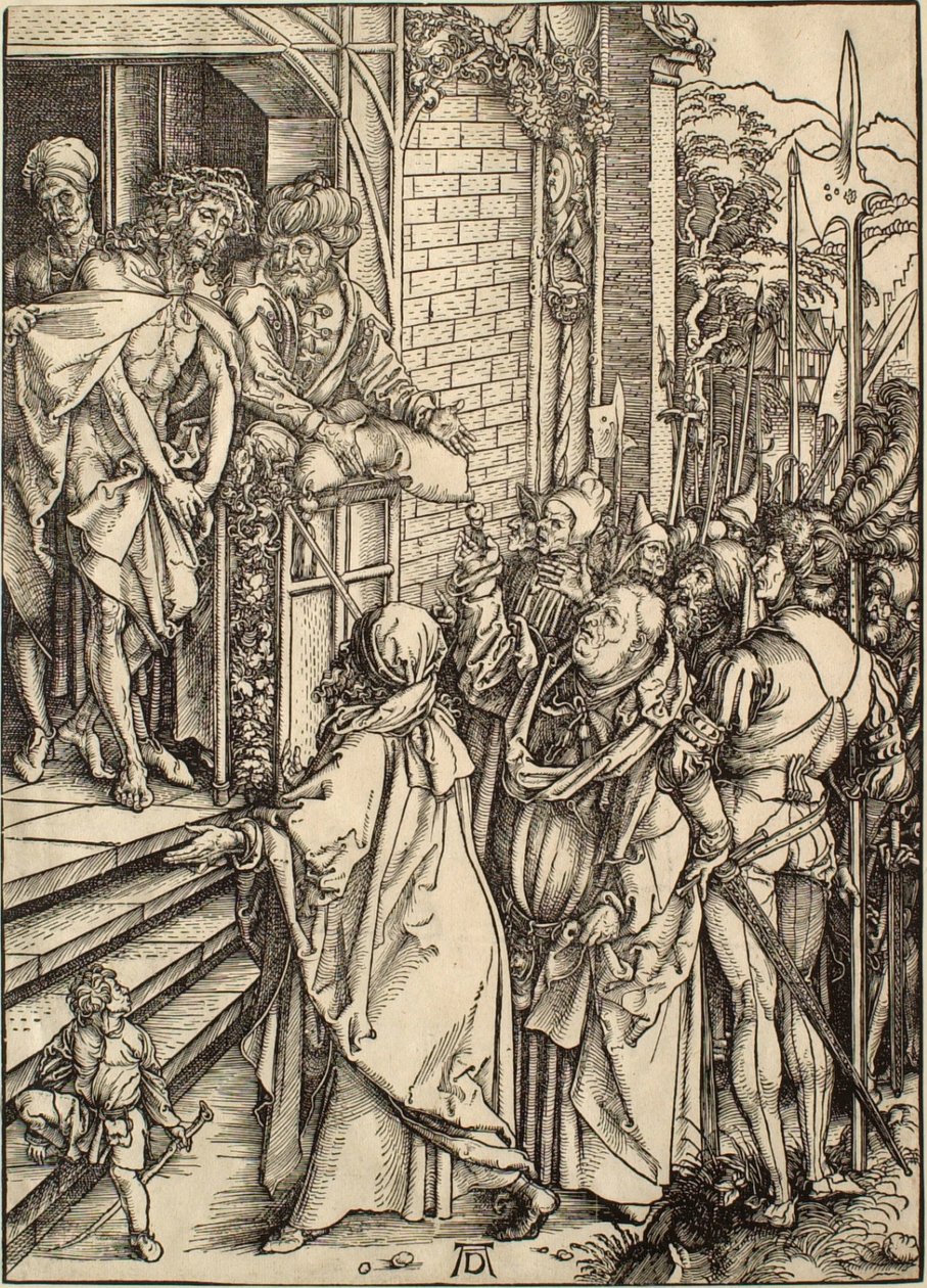Velké pašije: Ecce Homo od Albrecht Dürer
