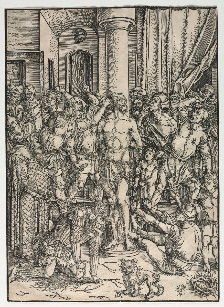 Velká vášeň: Bičování. od Albrecht Dürer