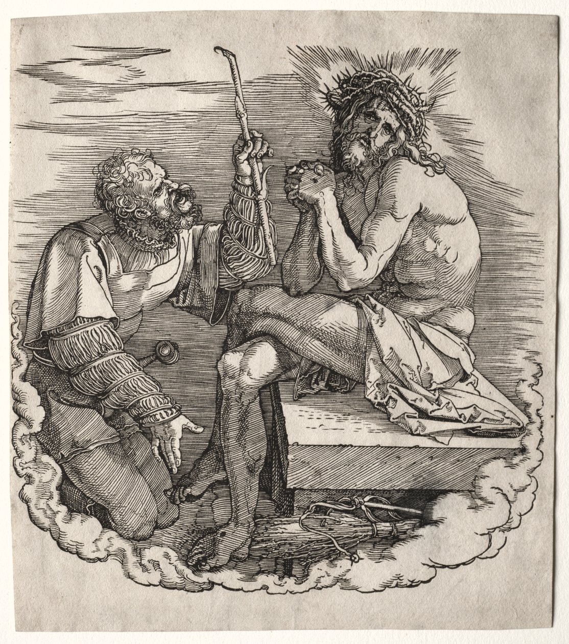 Velká vášeň: Titulní strana - Kristus, muž bolesti od Albrecht Dürer