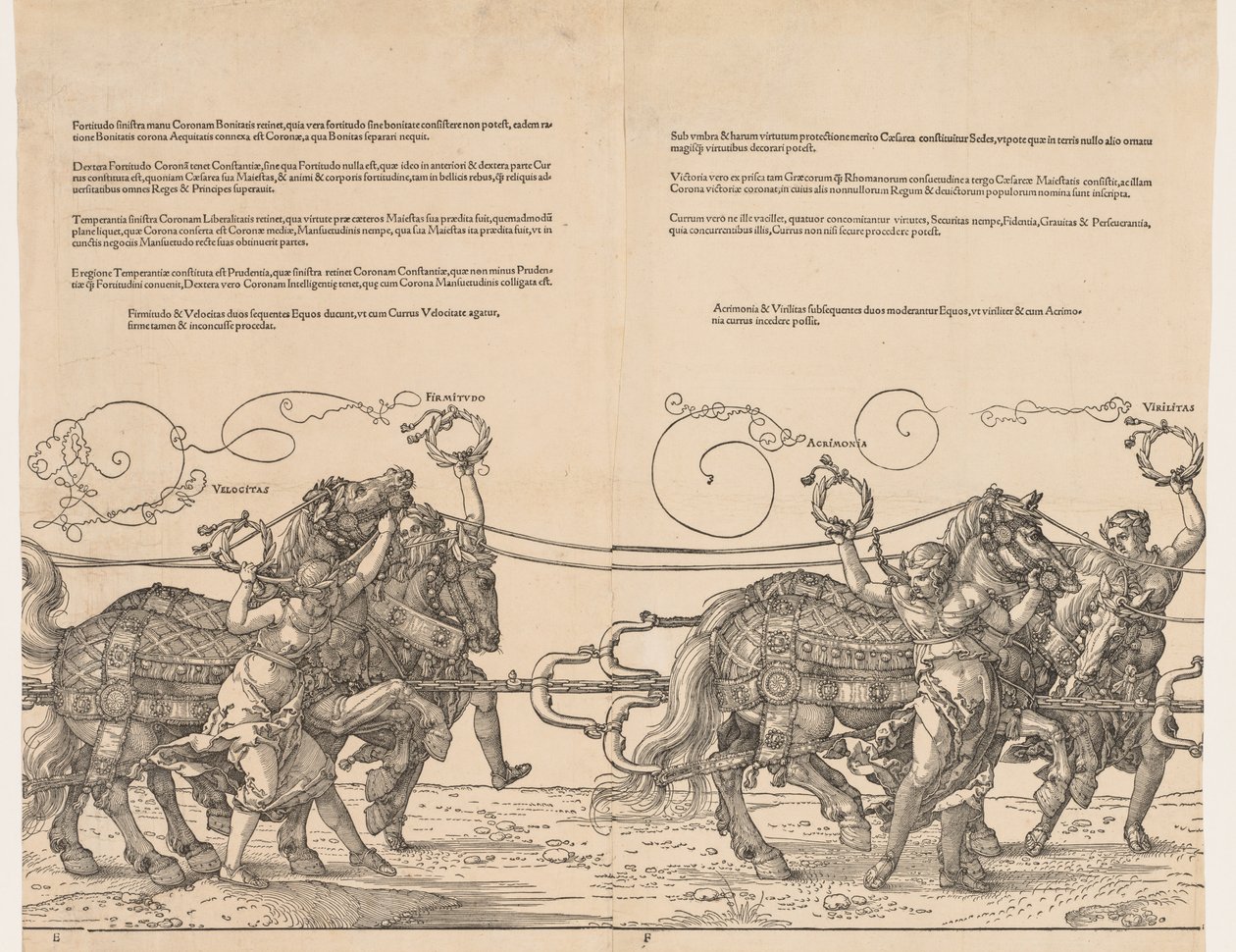 Velký triumfální vůz císaře Maxmiliána, 1523. od Albrecht Dürer