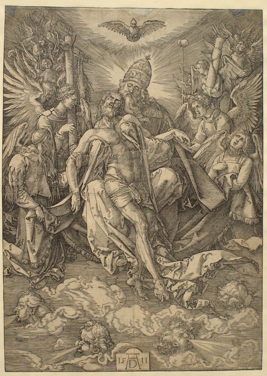 Nejsvětější Trojice od Albrecht Dürer