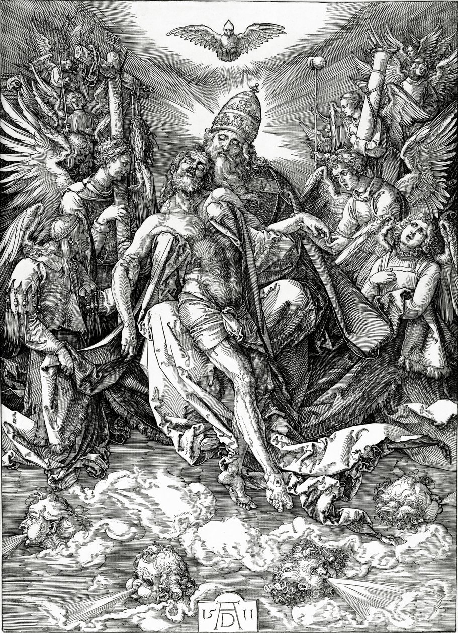 Nejsvětější Trojice, 1511 od Albrecht Dürer