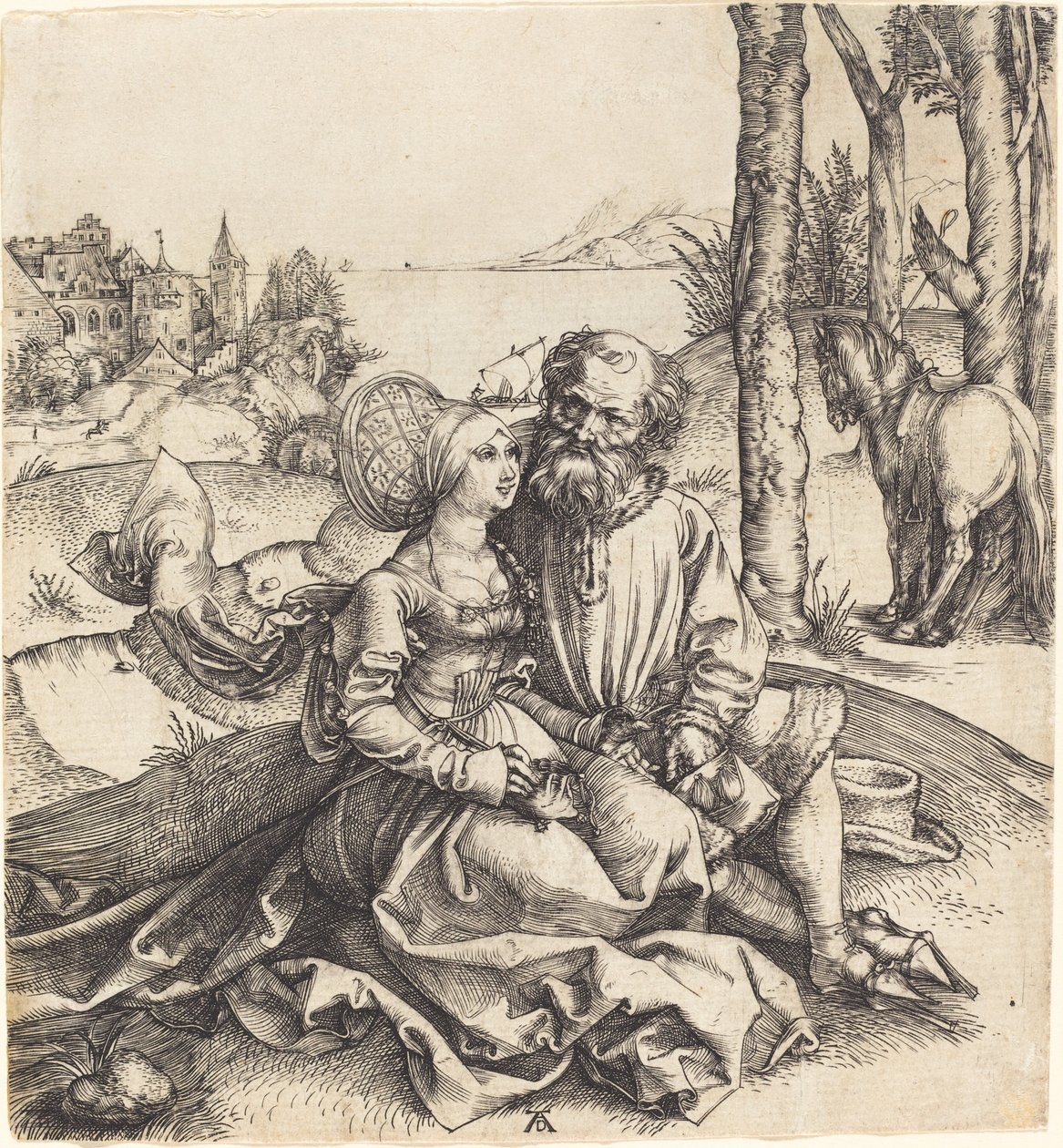 Nešťastný pár od Albrecht Dürer