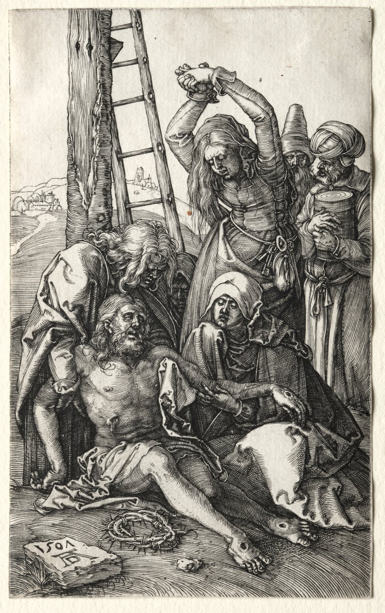 Oplakávání, 1504. od Albrecht Dürer