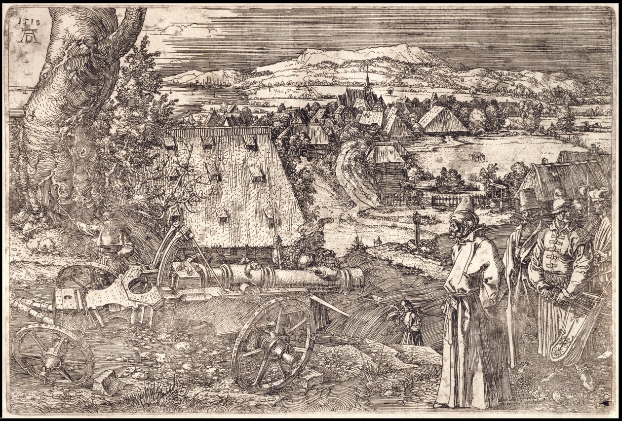 Krajina s dělem od Albrecht Dürer