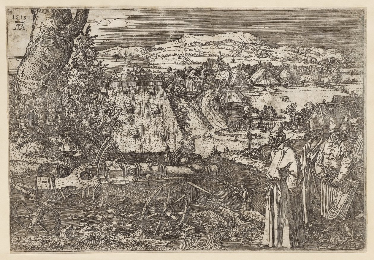Krajina s dělem od Albrecht Dürer