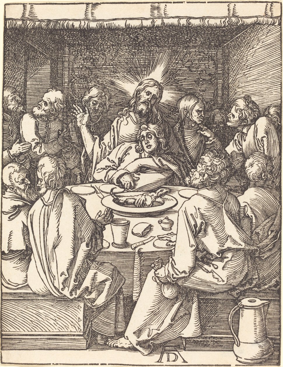 Poslední večeře od Albrecht Dürer