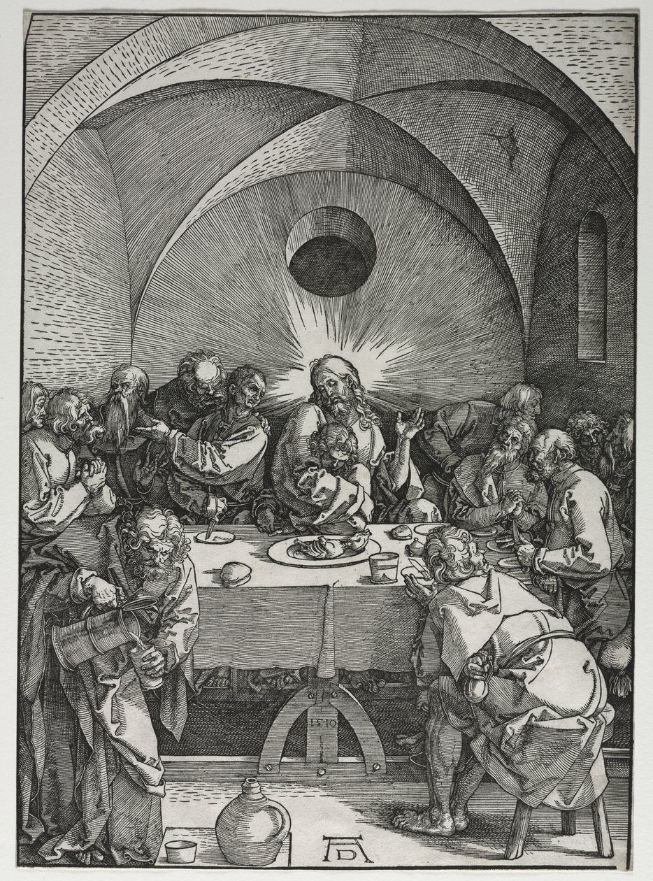 Velká vášeň: Poslední večeře od Albrecht Dürer