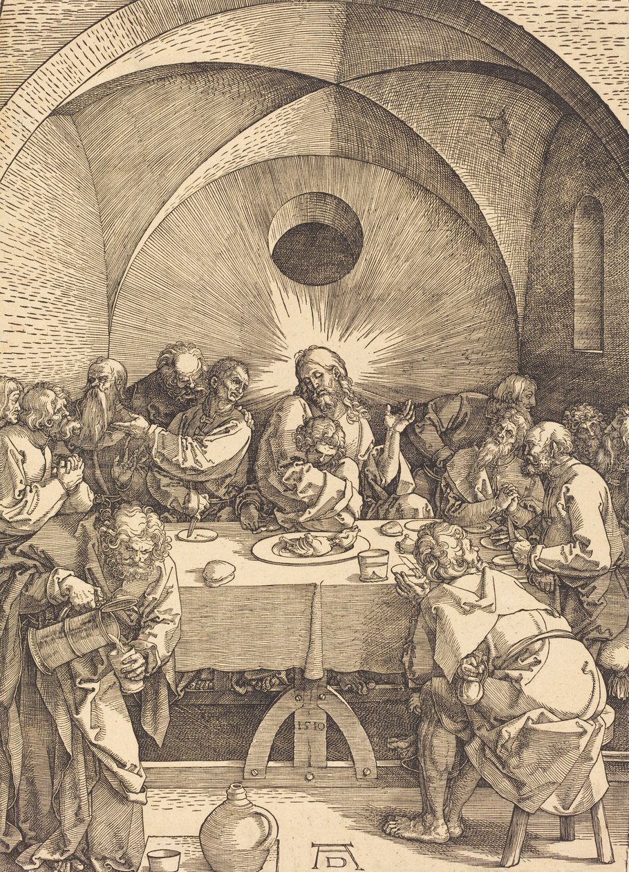 Poslední večeře, 1510. od Albrecht Dürer