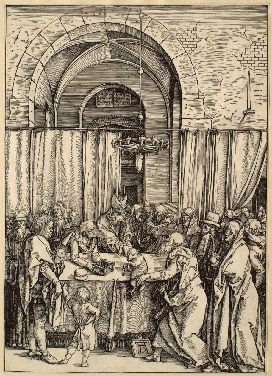 Život Panny Marie: Jáchymova oběť odmítnuta od Albrecht Dürer