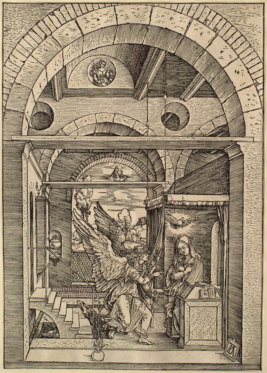 Život Panny Marie: Zvěstování od Albrecht Dürer