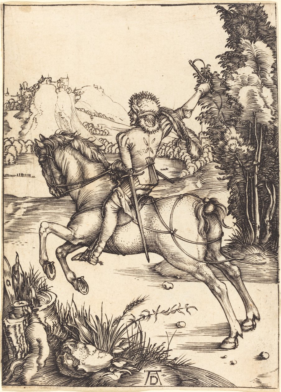 Malý kurýr od Albrecht Dürer