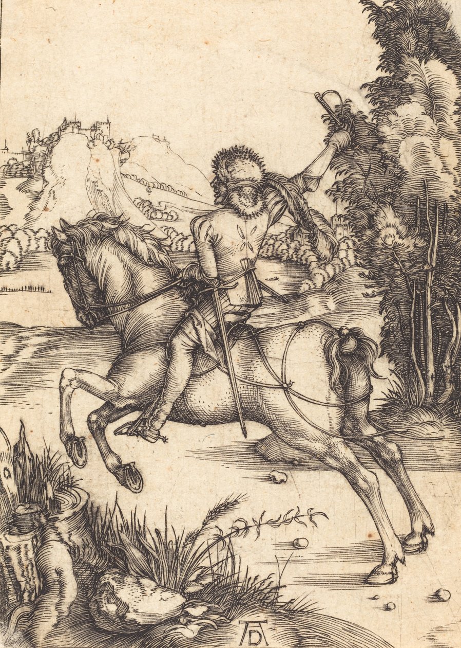Malý kurýr, c. 1496. od Albrecht Dürer