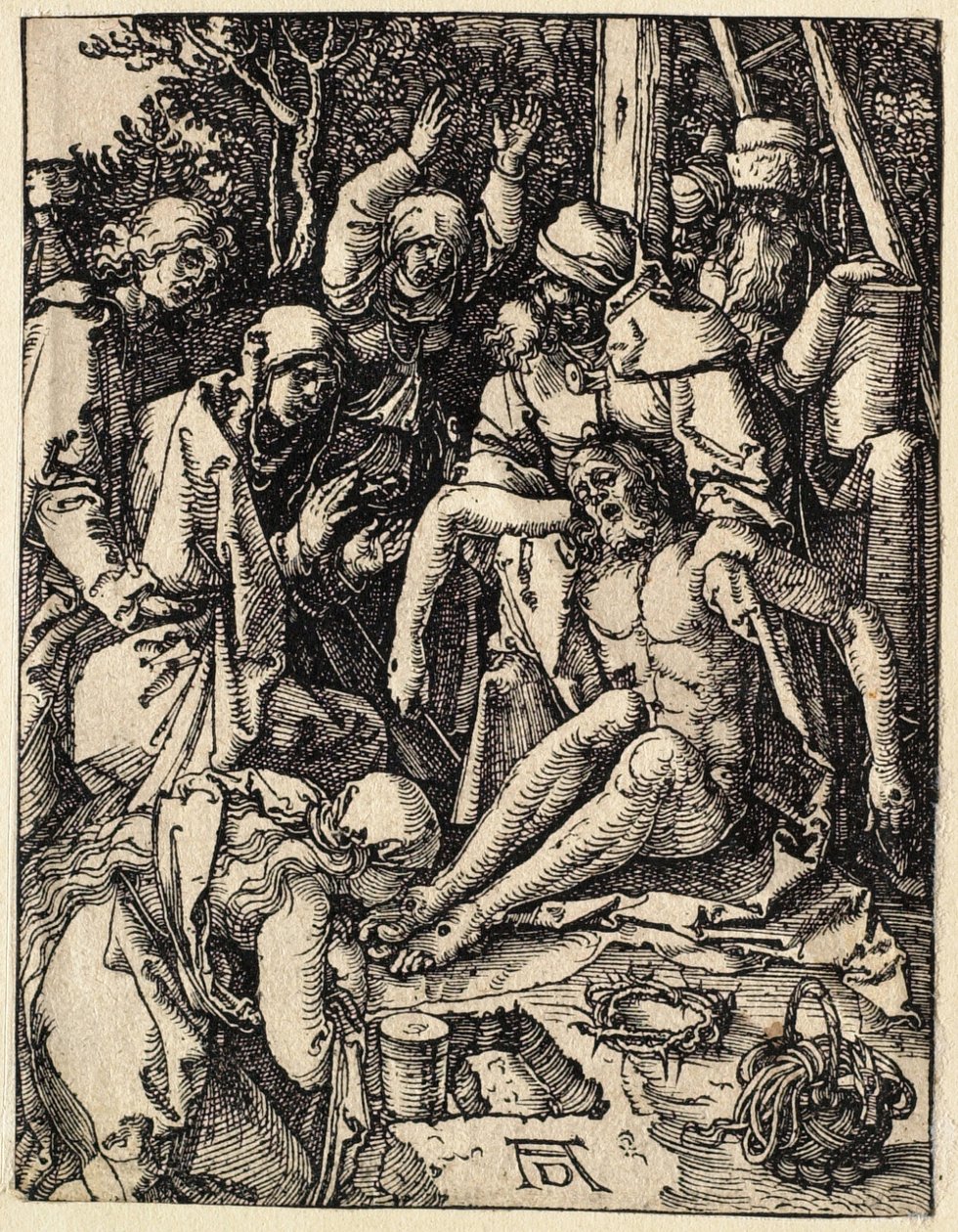 Malé pašije: Oplakávání od Albrecht Dürer