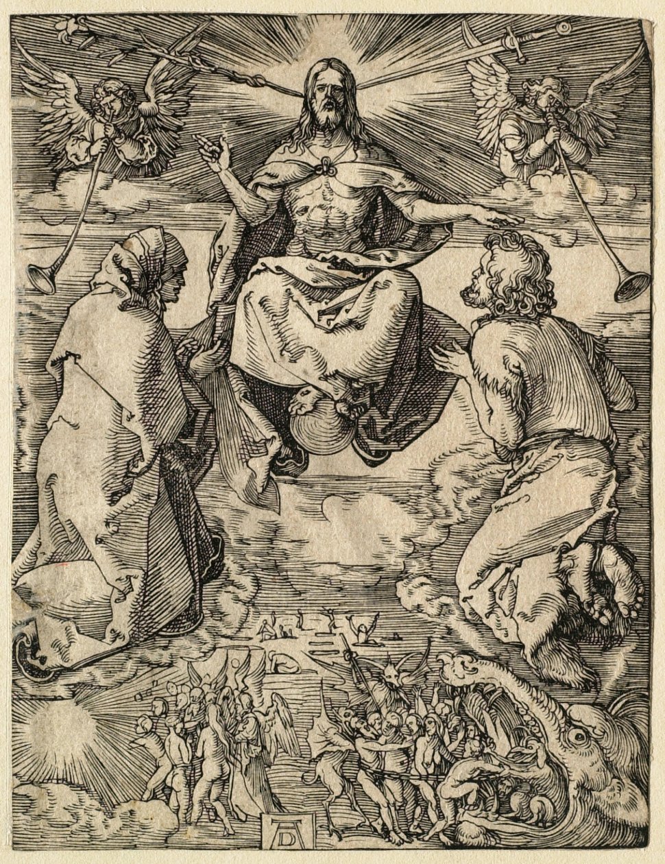 Malé pašije: Poslední soud od Albrecht Dürer