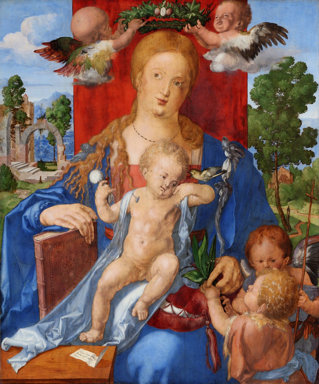 Madona se sýkorou od Albrecht Dürer