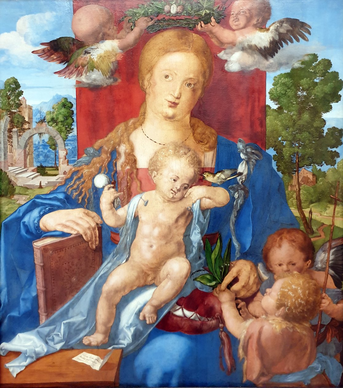 Madona se sýkorou od Albrecht Dürer