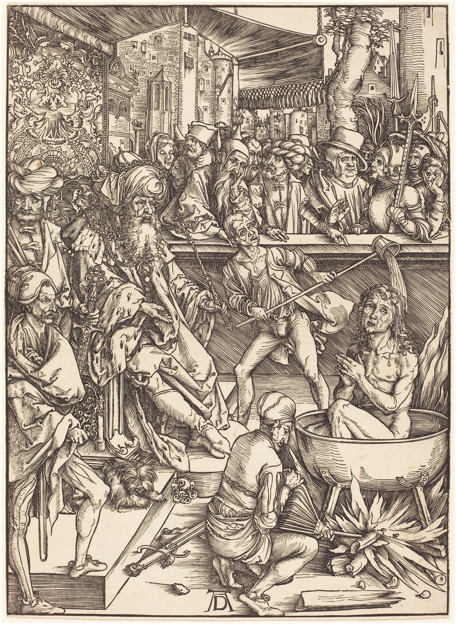 Umučení svatého Jana od Albrecht Dürer