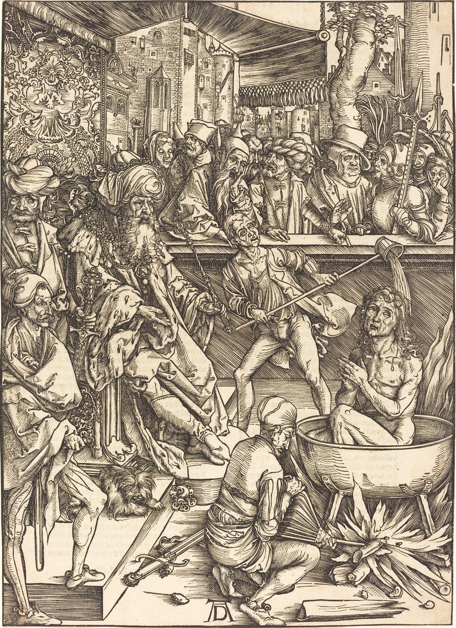 Umučení svatého Jana od Albrecht Dürer