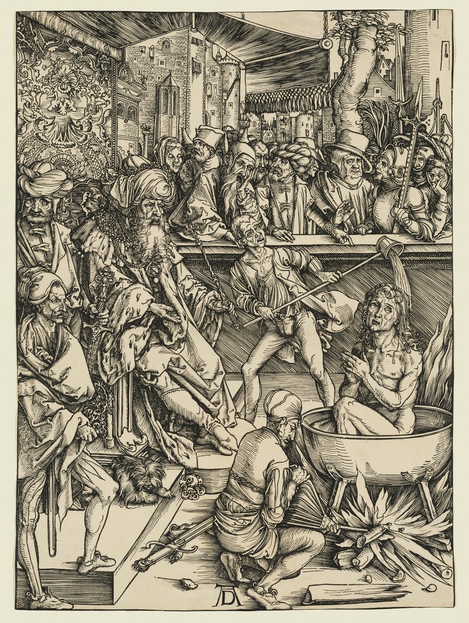Mučednictví svatého Jana od Albrecht Dürer