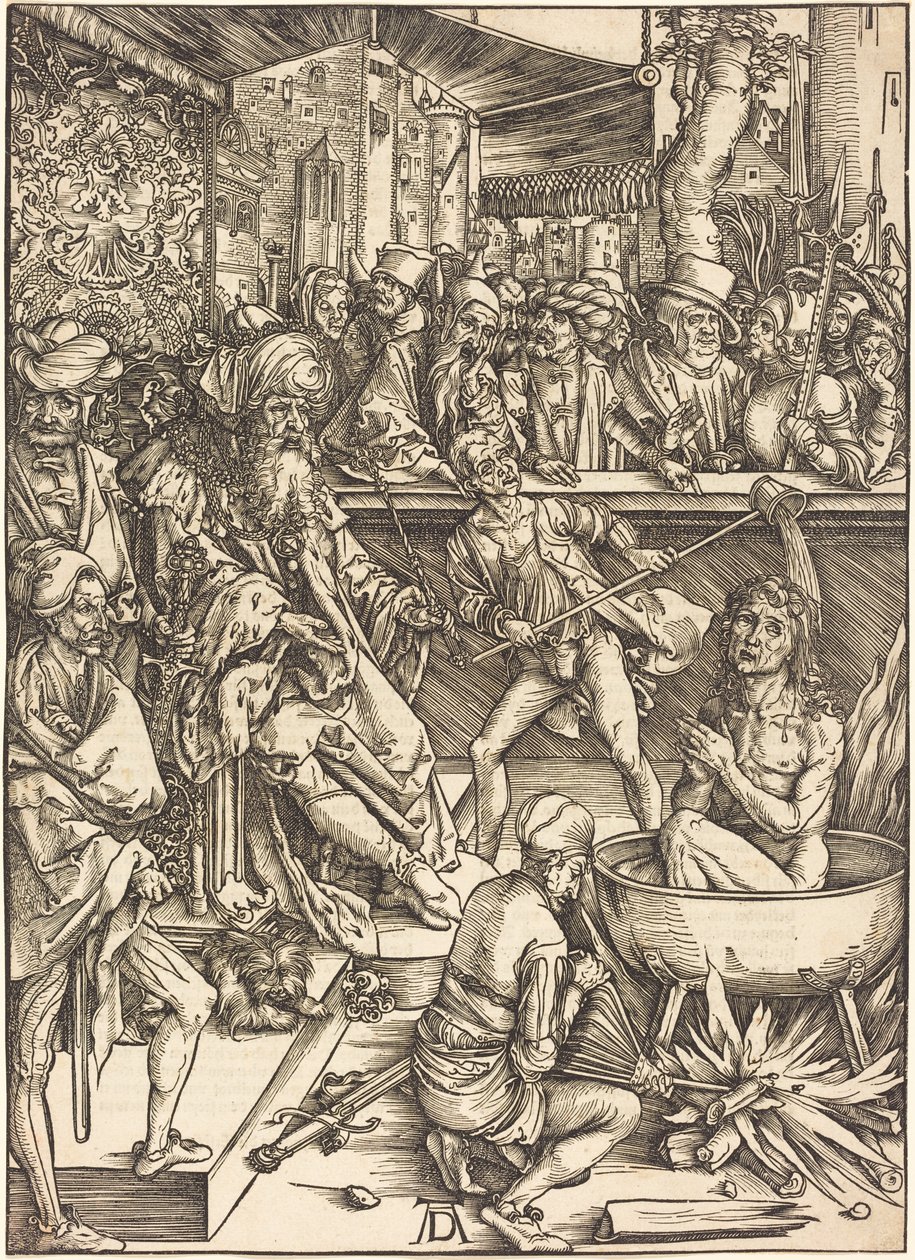 Mučednictví svatého Jana od Albrecht Dürer