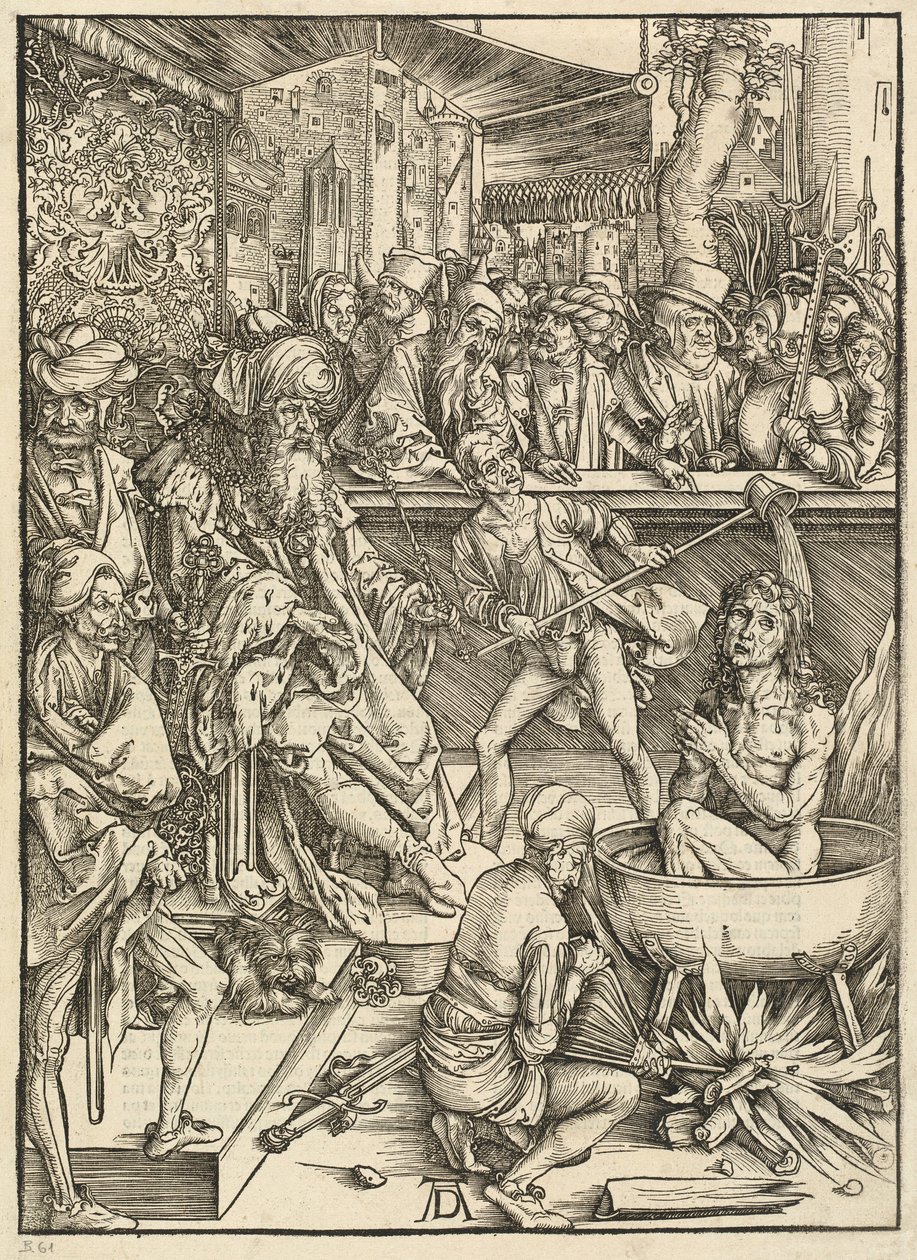 Mučednictví svatého Jana od Albrecht Dürer