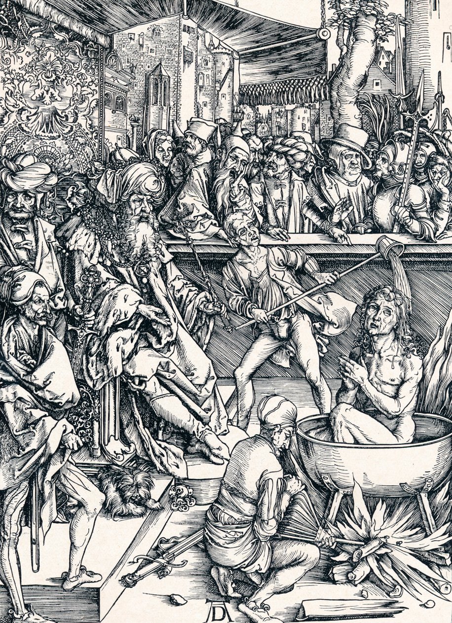 Umučení svatého Jana, 1498 1906 od Albrecht Dürer
