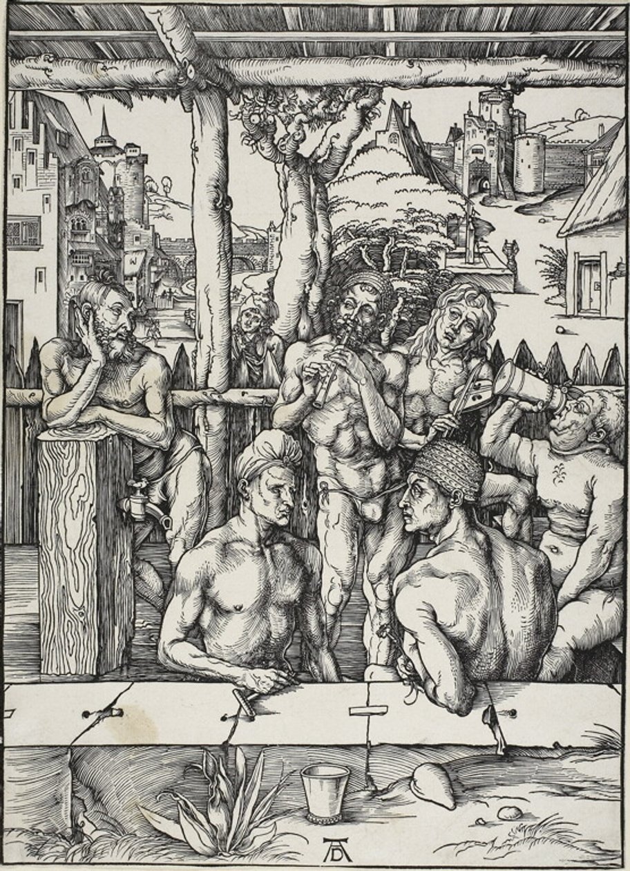 Pánská koupel od Albrecht Dürer