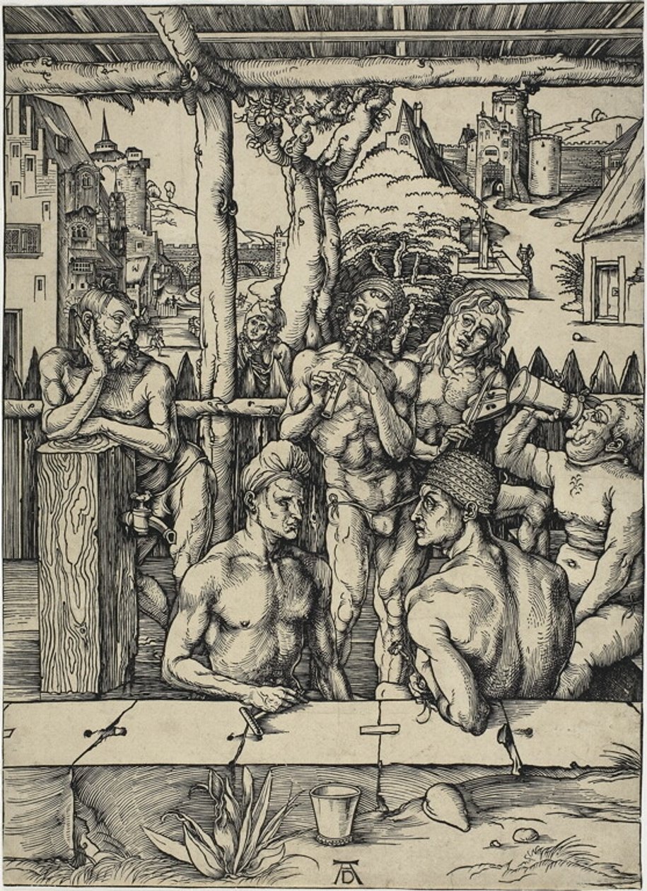 Pánská koupel od Albrecht Dürer