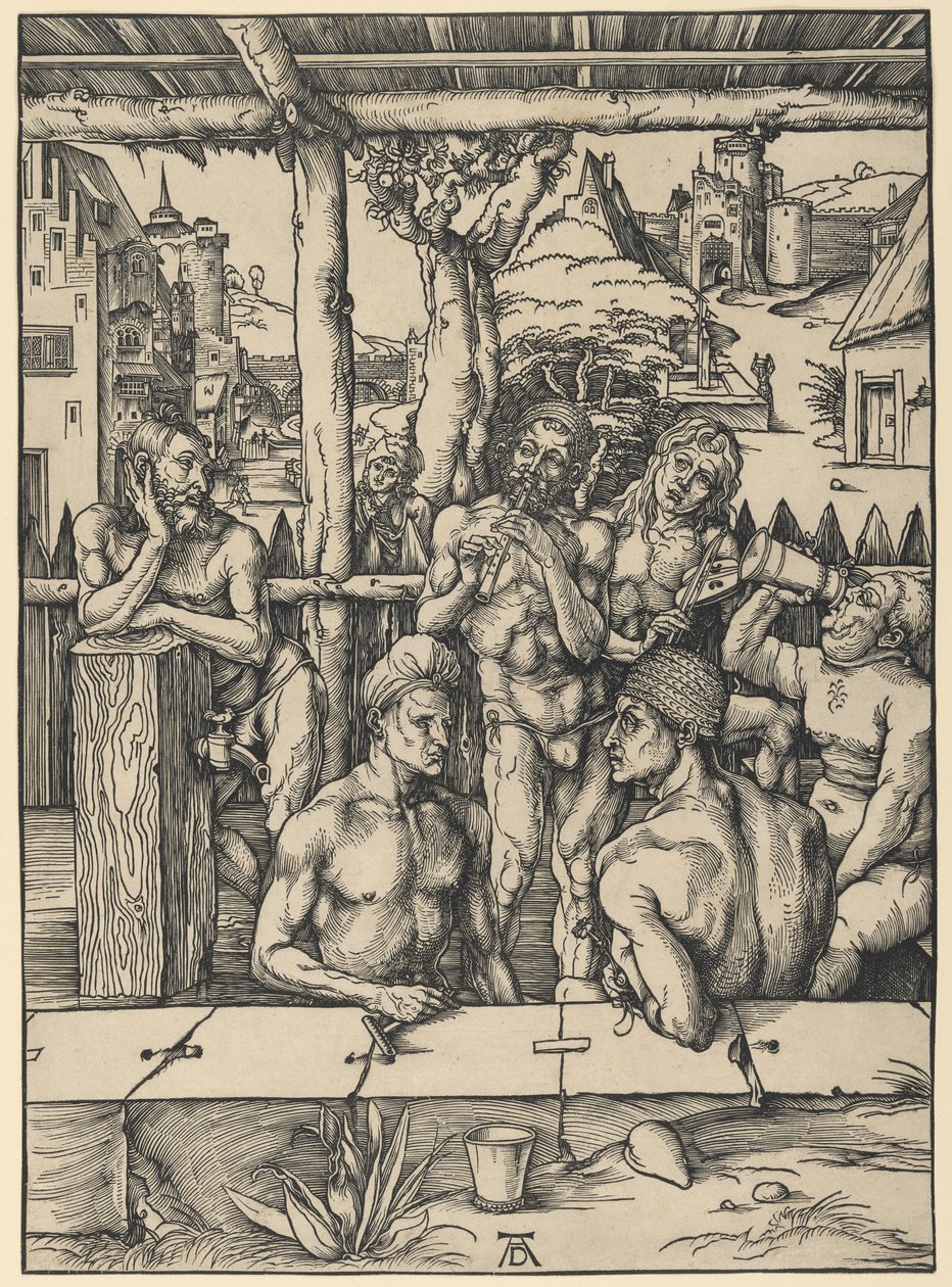Pánská lázeň od Albrecht Dürer