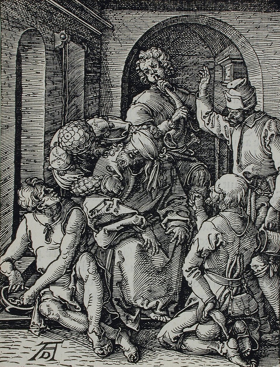 Posmívání Kristu od Albrecht Dürer